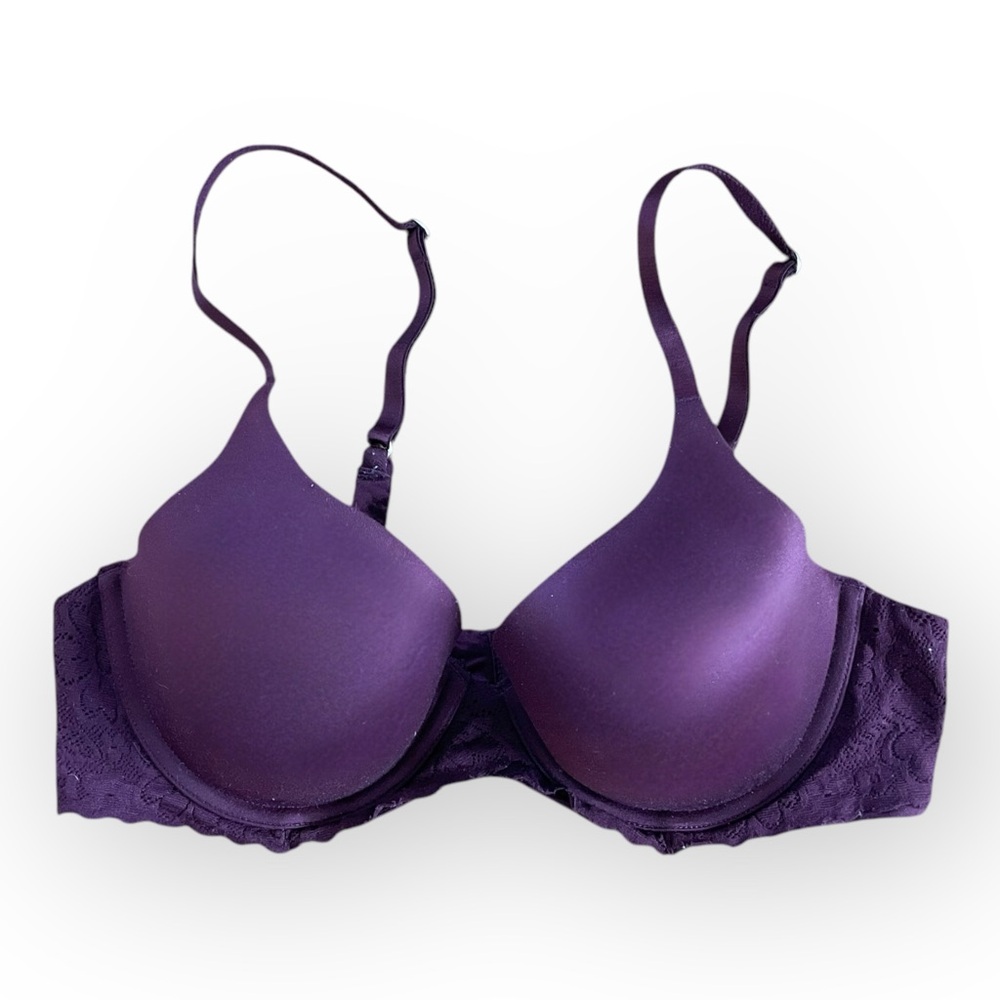 Purple Lace Bra
